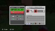 Players are able to trade for powerful equipment at the weaponsmith (Image via Minecraft)